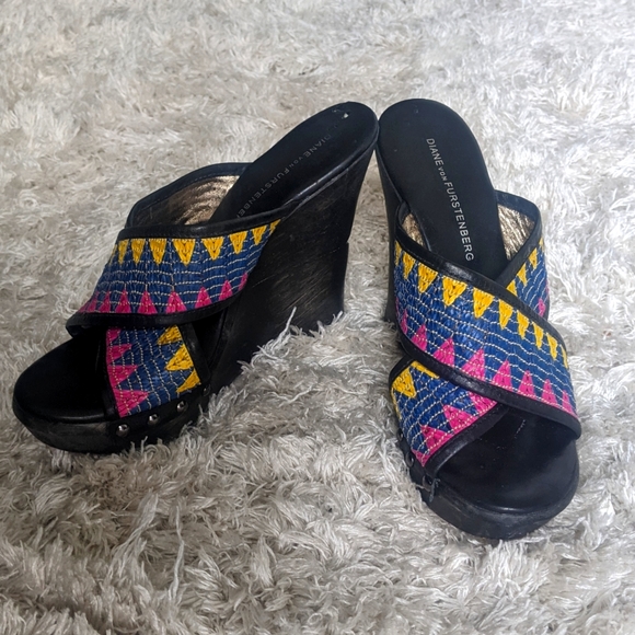 Diane Von Furstenberg Shoes - MOVING SALE! DIANE VON FURSTENBERG  Wedges